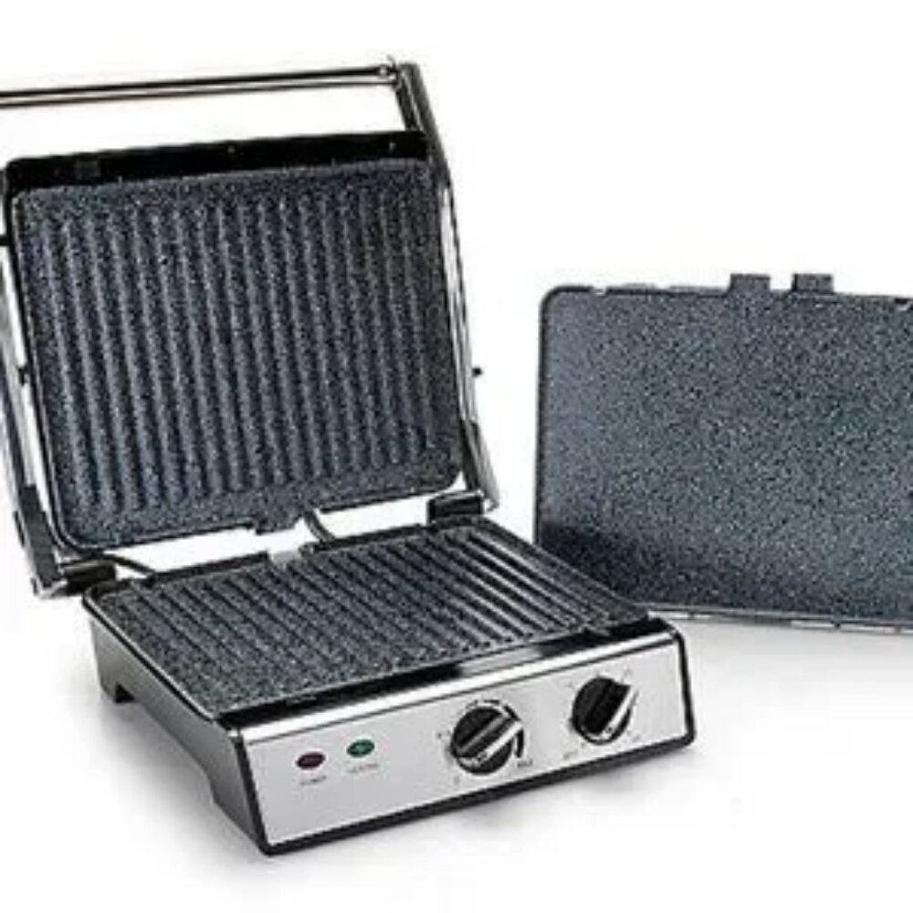 Ceramic Nonstick 5-in-1 Contact Grill & Griddle ( New with box) 1500 W